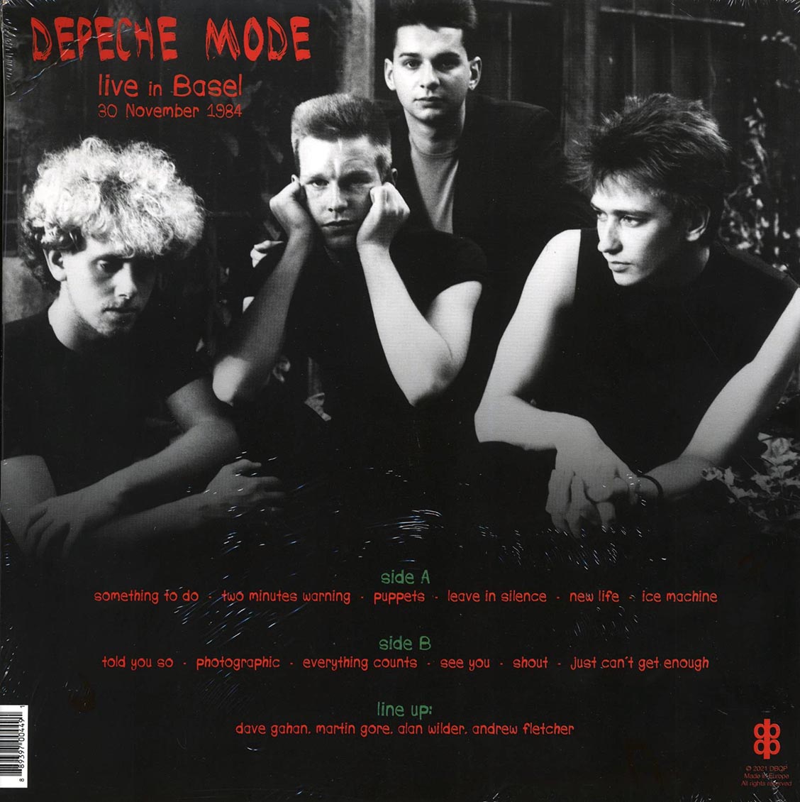 Depeche Mode - Live In Basel 30 November 1984 - Vinyl LP, LP