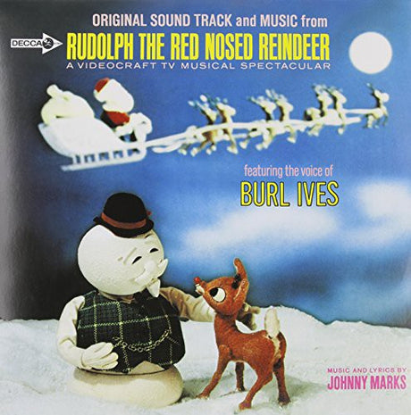 Rudolph The Red-Nosed Reindeer, Burl Ives, LP