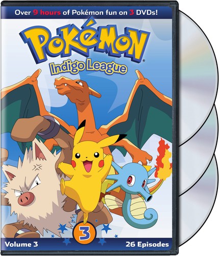 Pokemon: Season 1 - Indigo League Set 3, Pokemon: Season 1 - Indigo League Set 3, DVD