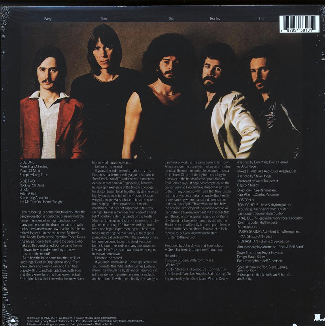 Boston - Boston - Vinyl LP, LP