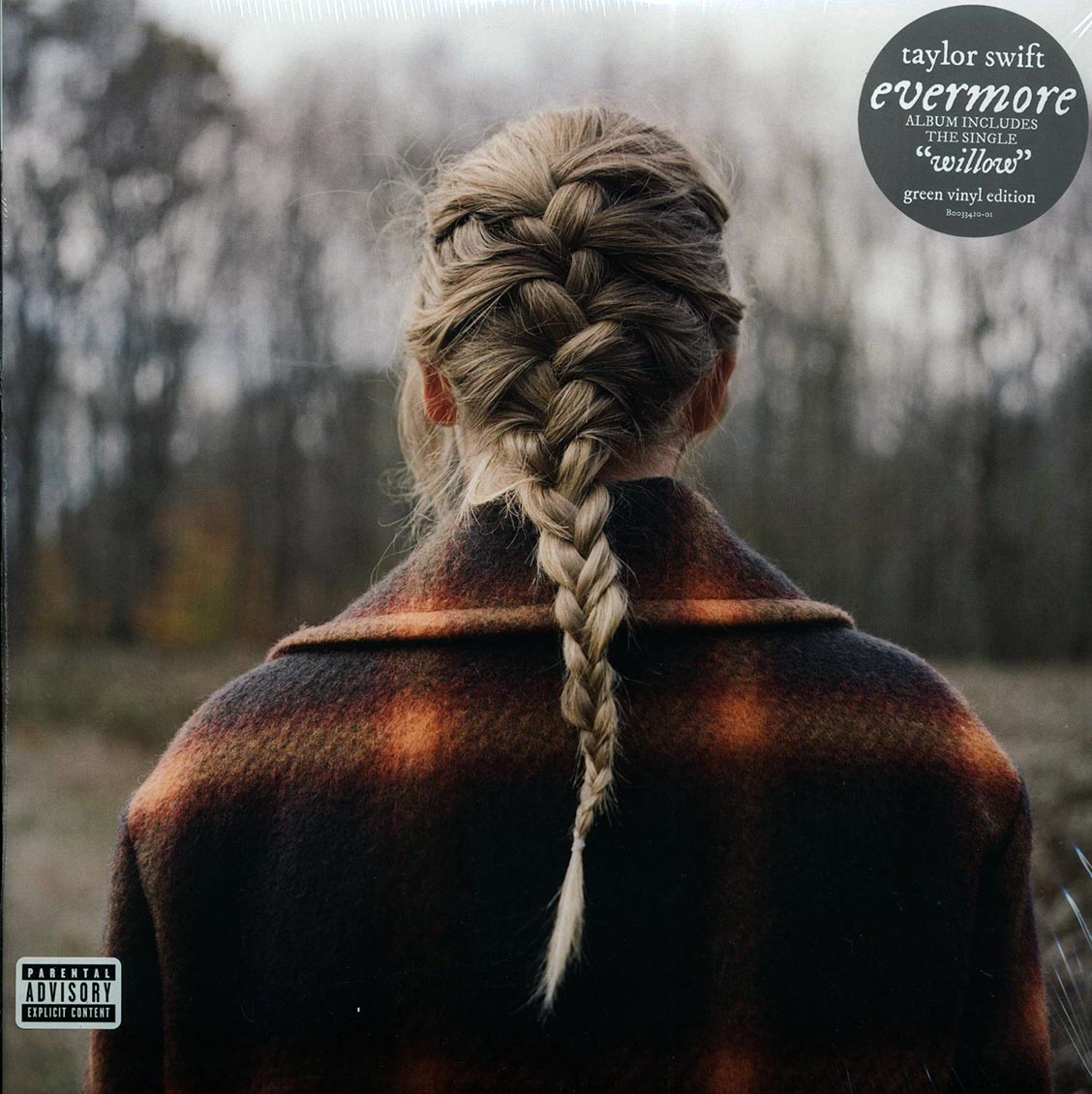 Taylor Swift - Evermore (+2 bonus tracks) (2xLP) (green vinyl) - Vinyl LP