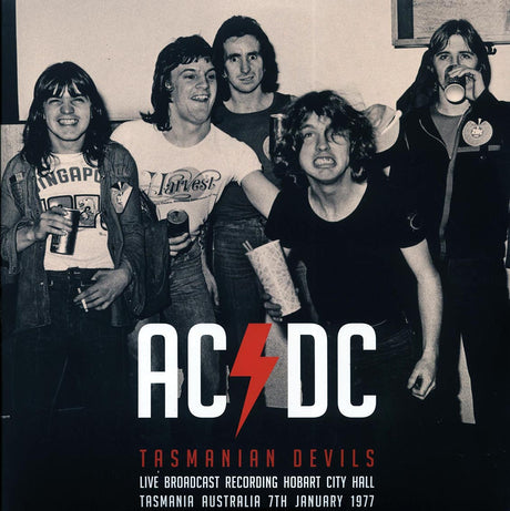 AC/DC - Tasmanian Devils: Live Broadcast Recording, Hobart City Hall, Tasmania, Australia, 7th January 1977 (2xLP) (purple vinyl) - Vinyl LP, LP