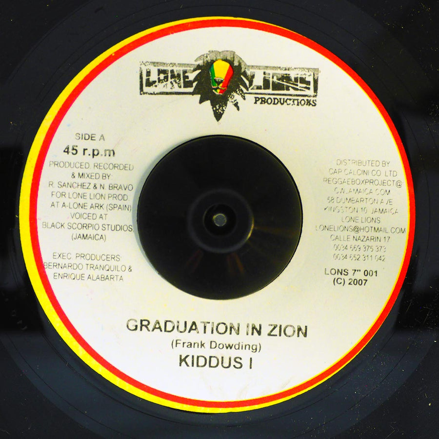 Kiddus I - Graduation In Zion  /  Thriller, Phillip Frazer - Woman A Di Yard (rhythm: "Kiddus I - Graduation In Zion") -- 7"