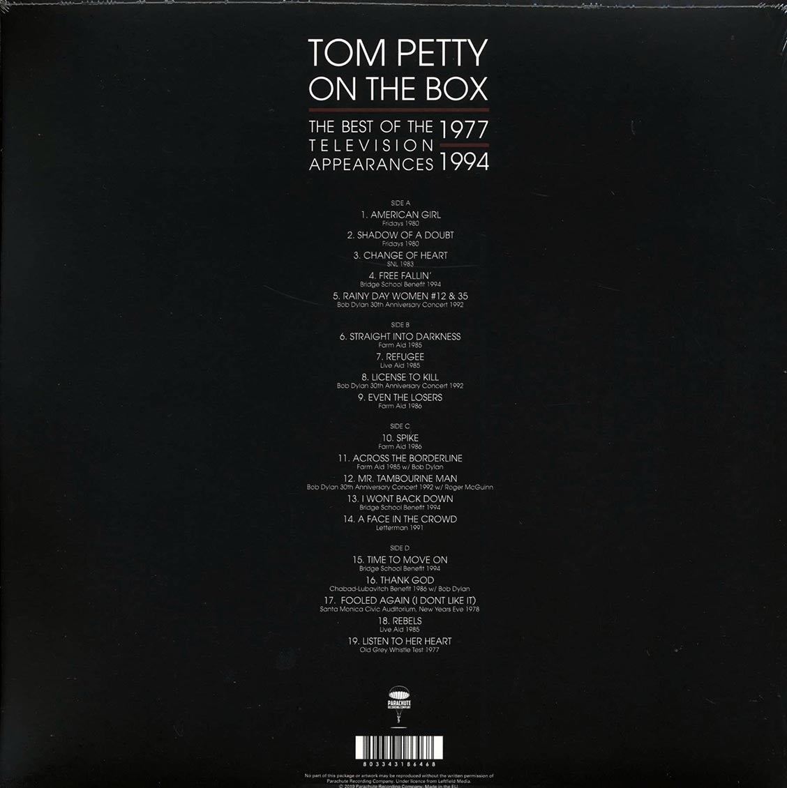Tom Petty - On The Box: The Best Of The Television Appearances 1977-1994 (2xLP) - Vinyl LP, LP