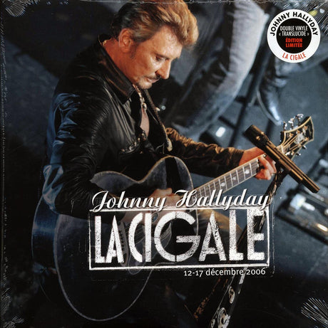 Johnny Hallyday - La Cigale 12-17 Decembre 2006 (ltd. ed.) (2xLP) (colored vinyl) - Vinyl LP, LP