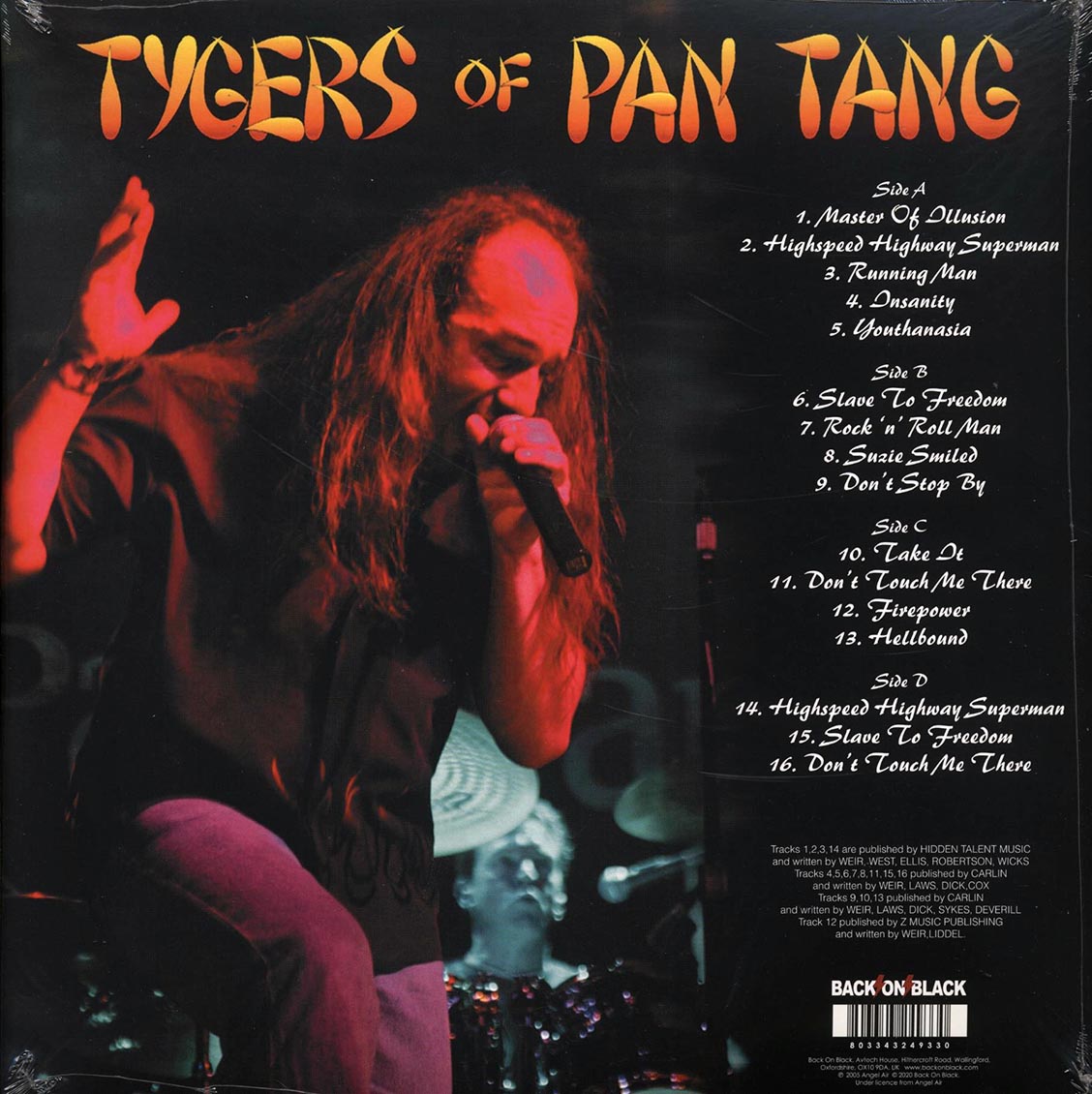 Tygers Of The Pan Tang - Leg Of The Boot: Live In Holland (2xLP) - Vinyl LP, LP