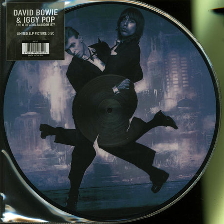 David Bowie, Iggy Pop - Agora Ballroom, Cleveland, Ohio, 21st March, 1977 (ltd. 500 copies made) (2xLP) (picture disc) - Vinyl LP, LP