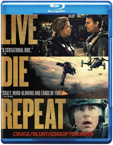 Live Die Repeat: Edge Of Tomorrow, Live Die Repeat: Edge Of Tomorrow, Blu-Ray