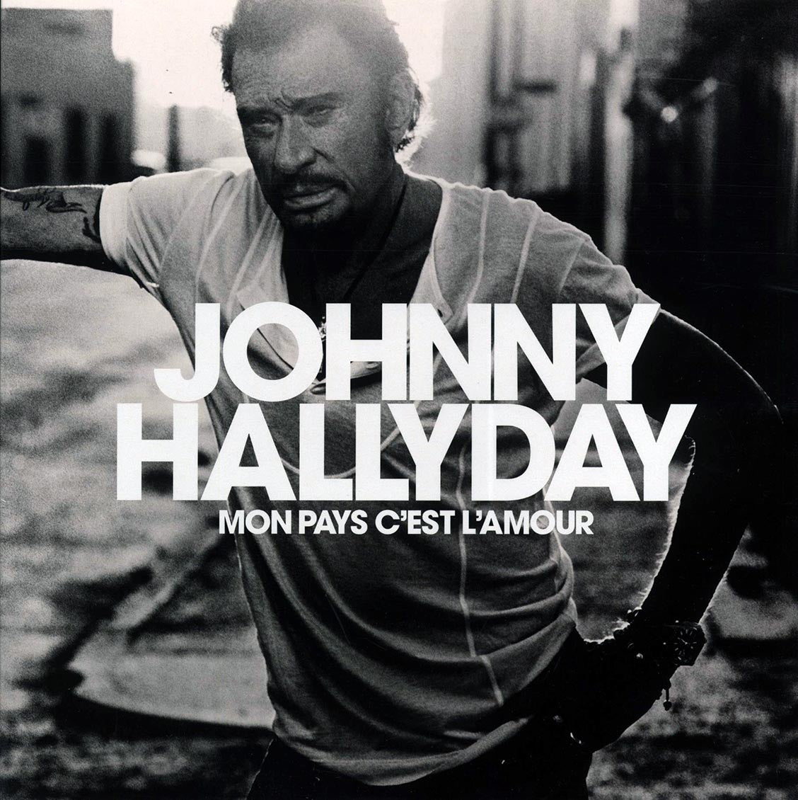 Johnny Hallyday - Mon Pays C'Est L'Amour (2xLP) (white vinyl) - Vinyl LP