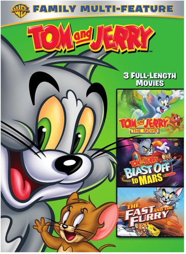 Tom & Jerry Movies 3-Pack -- DVD