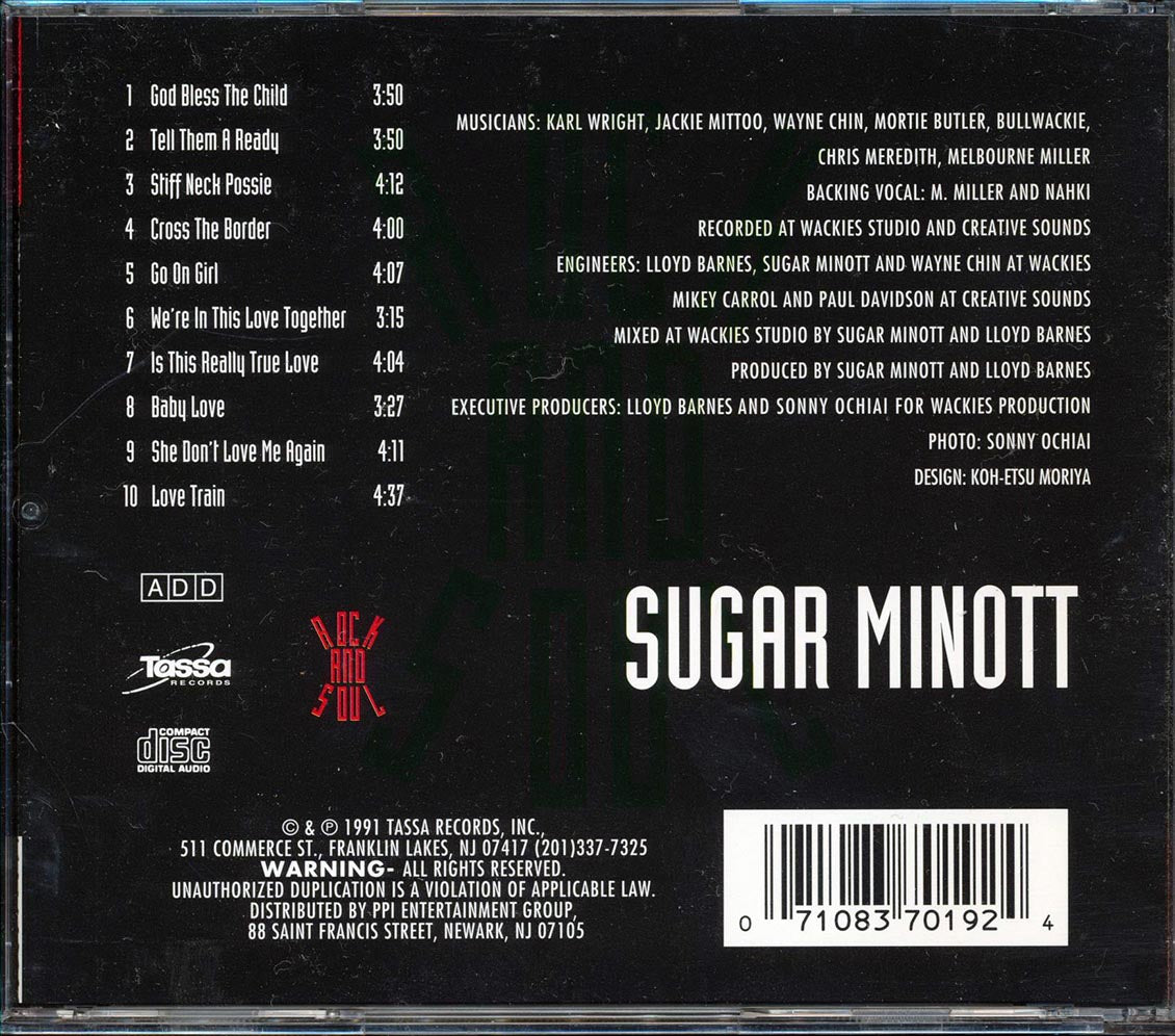 Sugar Minott - Rock And Soul - CD, CD