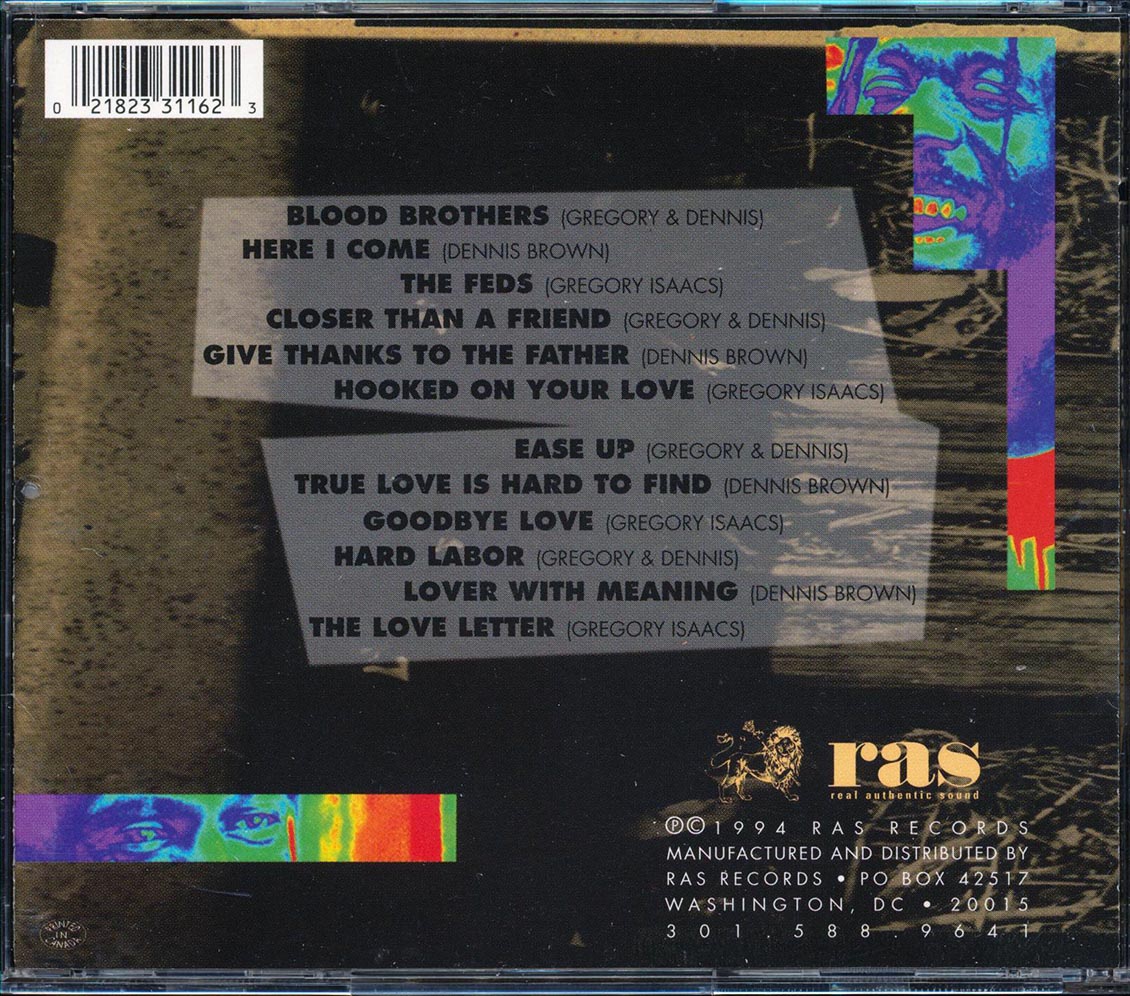 Gregory & Dennis - Blood Brothers - CD, CD