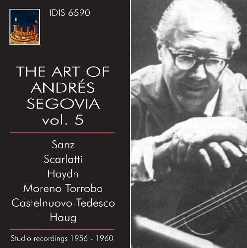 Art Of Segovia 5 -- Castelnuovo-Tedesco, CD
