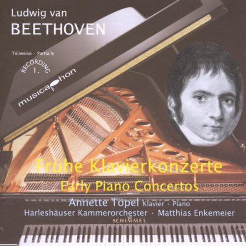 Early Piano Concertos -- Beethoven / Topel / Harleshauser Kammerorchester, CD