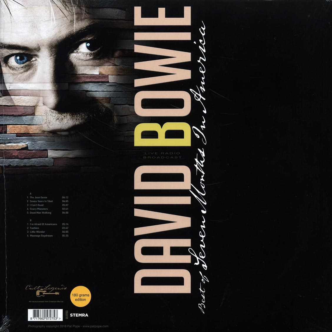 David Bowie - Best Of Seven Months In America: Live At Smith's Olde Bar, Atlanta 8th April 1997 - Vinyl LP, LP
