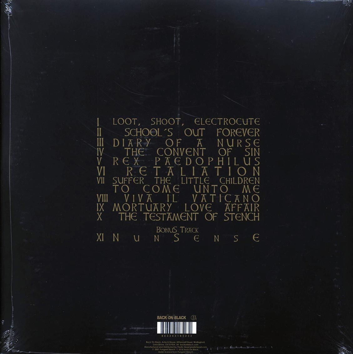 Pungent Stench - Masters Of Moral, Servants Of Sin (+bonus track) (ltd. ed.) (2xLP) (clear vinyl) - Vinyl LP, LP