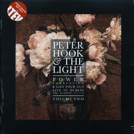 Peter Hook & The Light - Power, Corruption & Lies Tour 2013 Volume 2: Live In Dublin, The Academy, 22/11/13 (RSD 2017) (ltd. ed.) (red vinyl) - Vinyl LP, LP