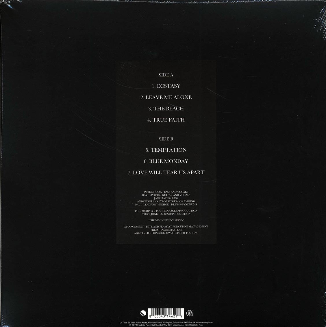 Peter Hook & The Light - Power, Corruption & Lies Tour 2013 Volume 2: Live In Dublin, The Academy, 22/11/13 (RSD 2017) (ltd. ed.) (red vinyl) - Vinyl LP, LP