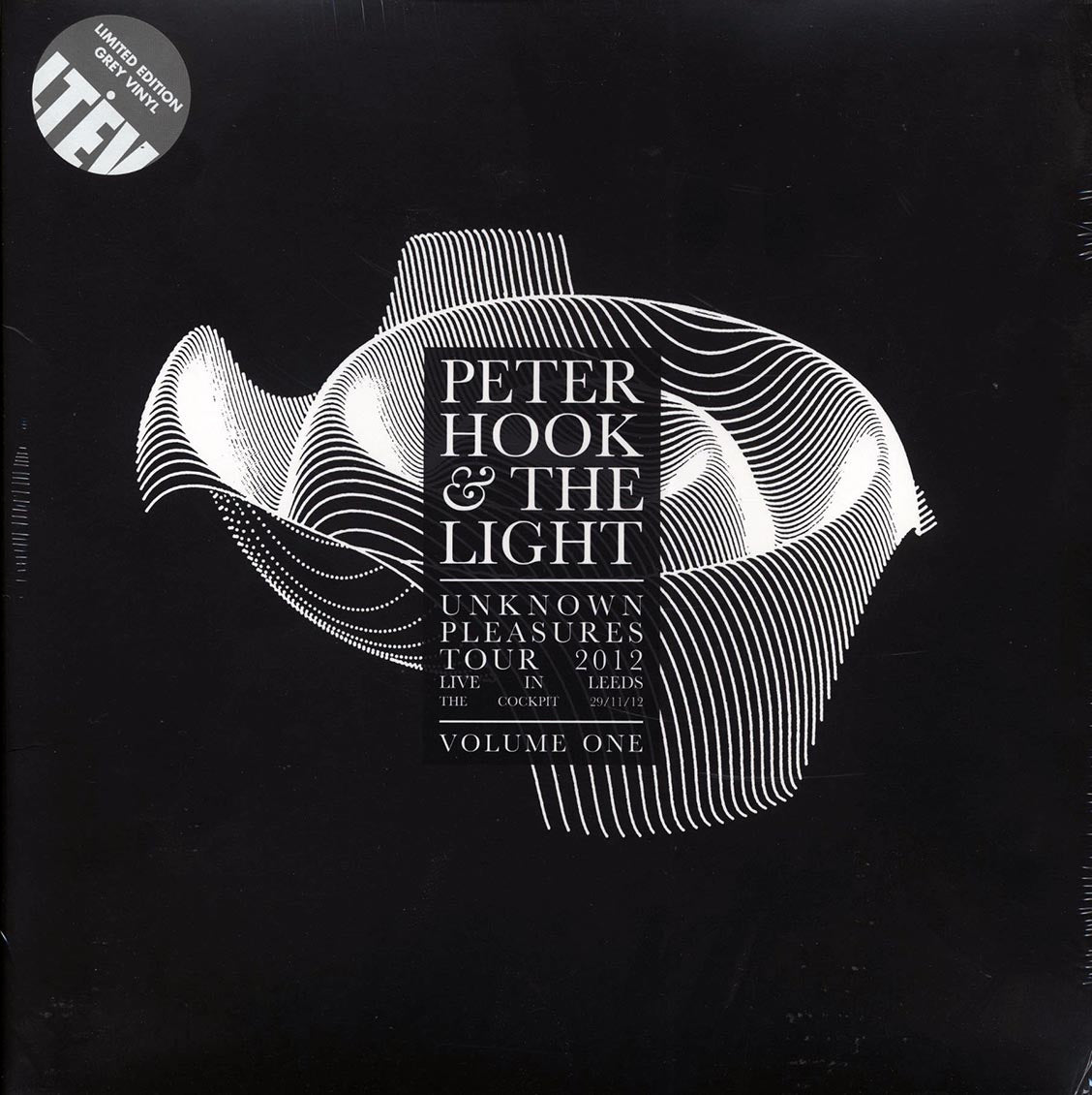 Peter Hook & The Light - Unknown Pleasures Tour 2012 Volume 1: Live In Leeds, The Cockpit, 29/11/12 (RSD 2017) (ltd. ed.) (grey vinyl) - Vinyl LP