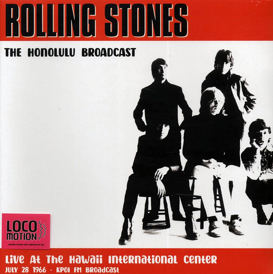 The Rolling Stones - The Honolulu Broadcast Live At The Hawaii International Center July 29 1966 KPOI FM Broadcast (ltd. 300 copies made) (colored vinyl) - Vinyl LP, LP