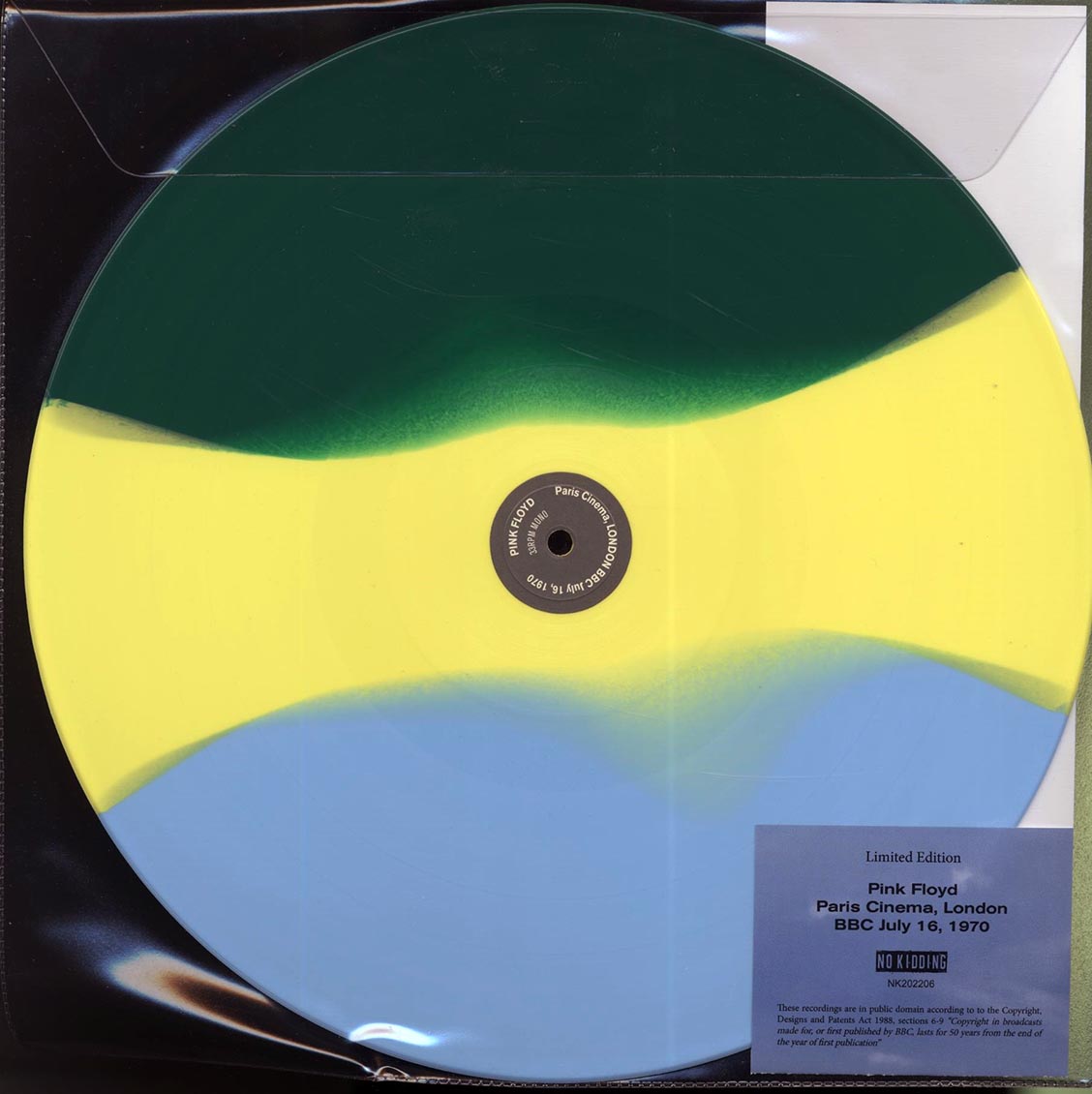 Pink Floyd - Paris Cinema, London, BBC July 16, 1970 (ltd. ed.) (tri-color vinyl) - Vinyl LP, LP