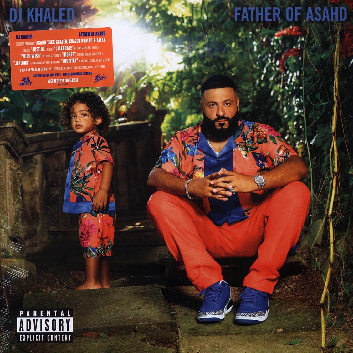 DJ Khaled - Father Of Asahd (ltd. ed.) (2xLP) (incl. mp3) (blue vinyl) - Vinyl LP
