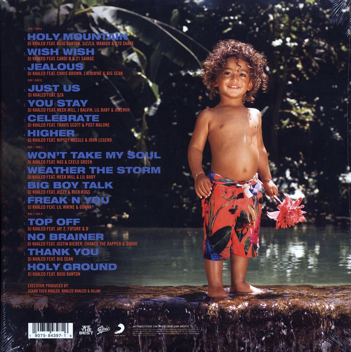 DJ Khaled - Father Of Asahd (ltd. ed.) (2xLP) (incl. mp3) (blue vinyl) - Vinyl LP, LP