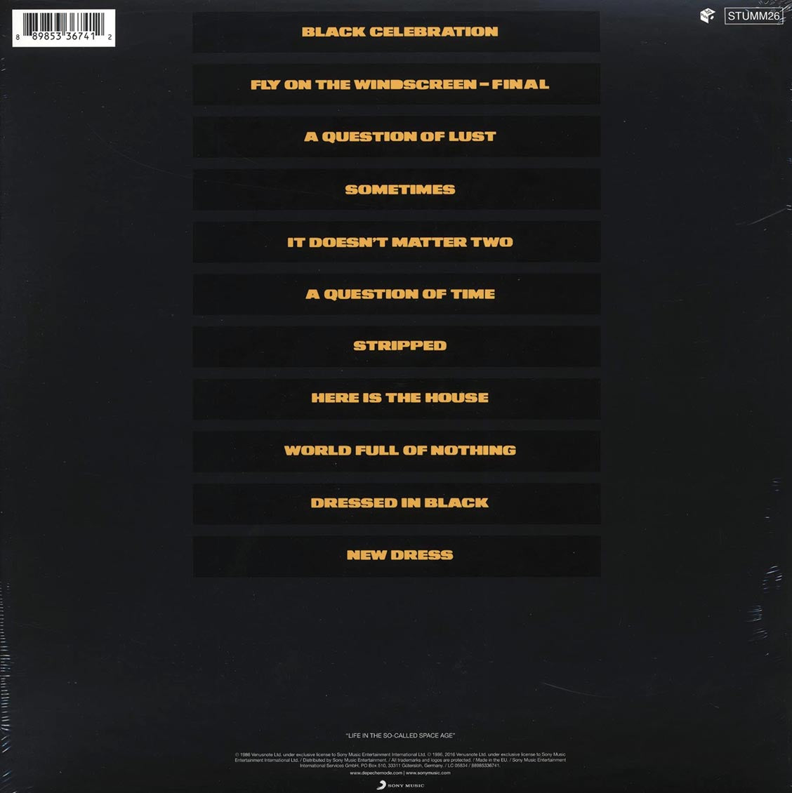 Depeche Mode - Black Celebration (180g) (remastered) - Vinyl LP, LP