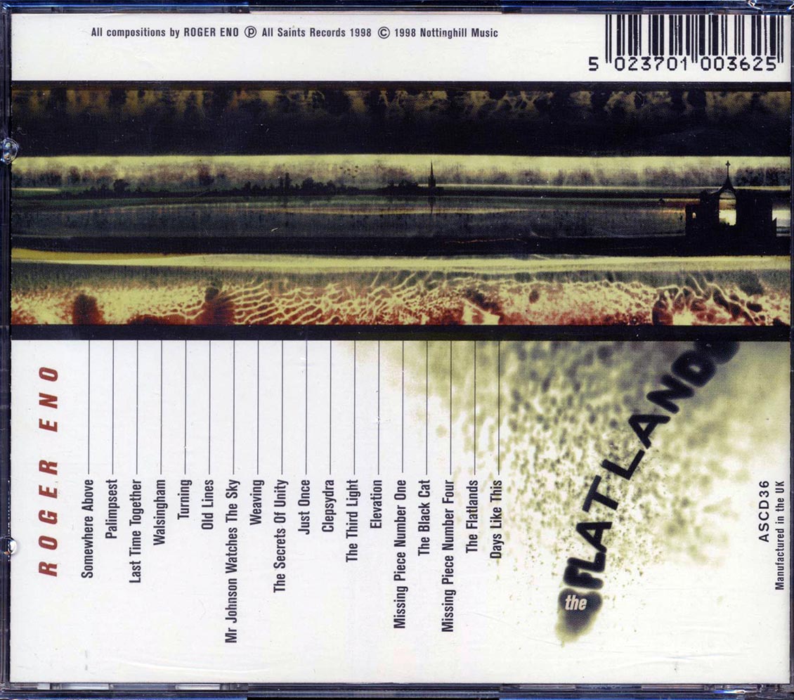 Roger Eno - Flatlands - CD, CD