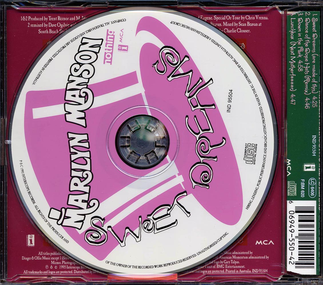 Marilyn Manson - Sweet Dreams - CD, CD