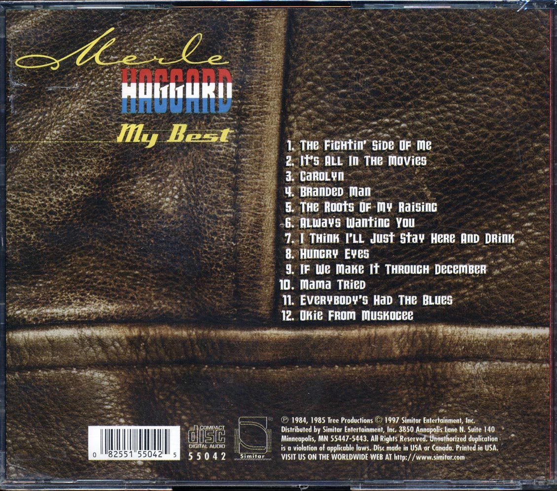 Merle Haggard - My Best - CD, CD