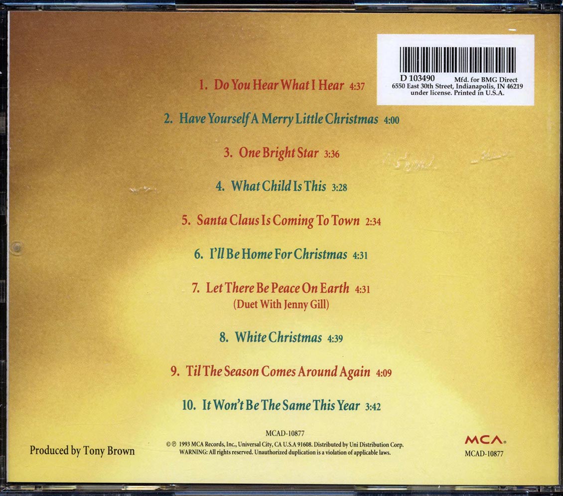 Vince Gill - Let There Be Peace On Earth - CD, CD