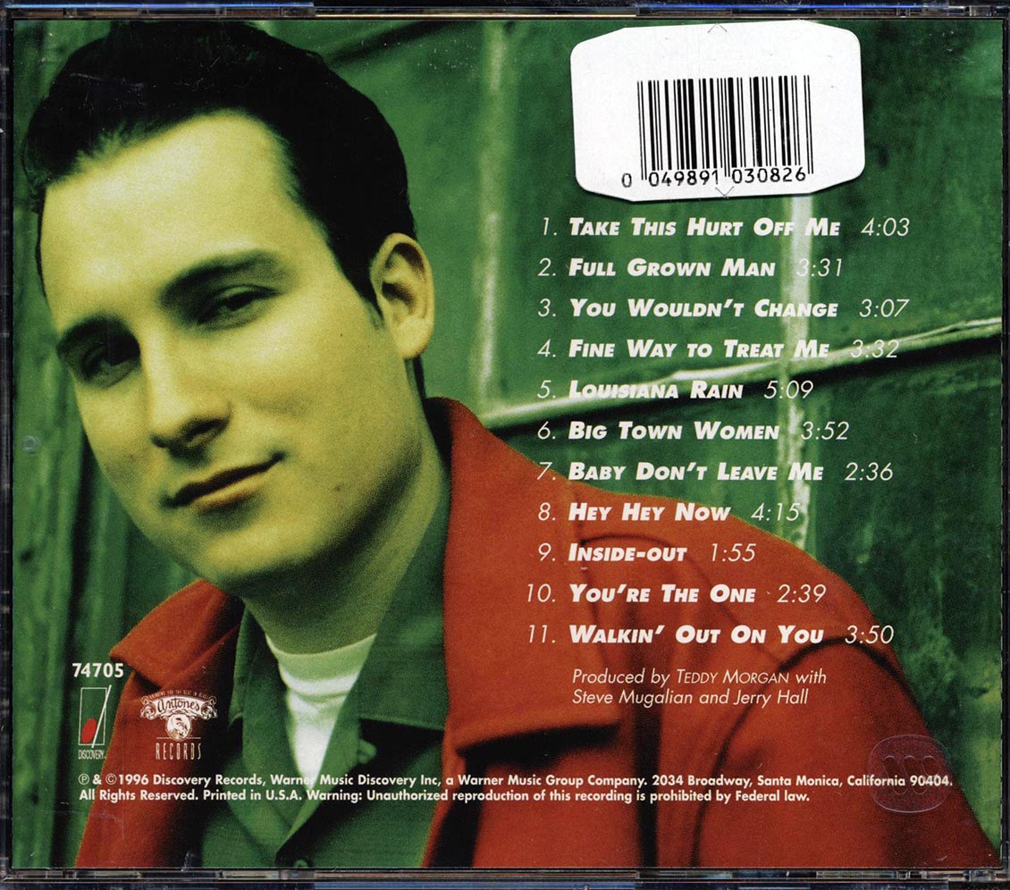 Teddy Morgan - Louisiana Rain - CD, CD