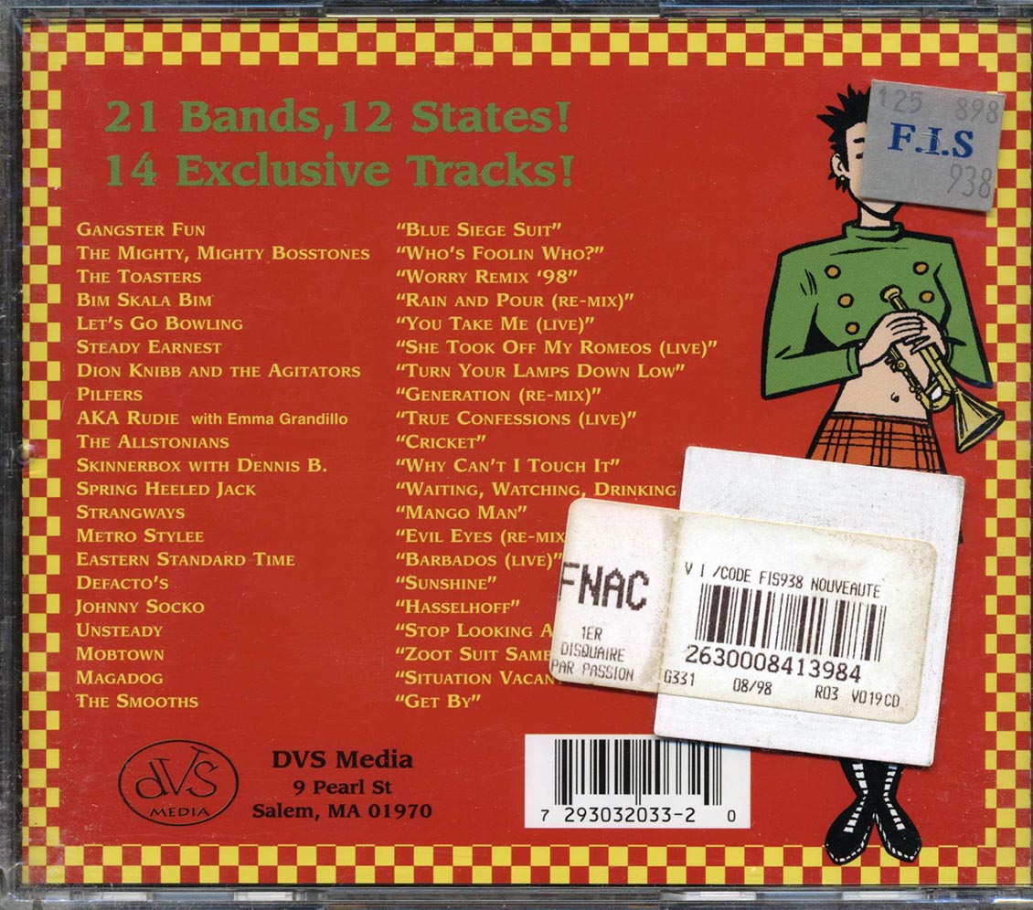 Toasters, Bim Skala Bim, Gangster Fun, Etc. - Mashin' Up The Nation: Best Of American Ska Volumes 3 & 4 Ten Years After - CD, CD
