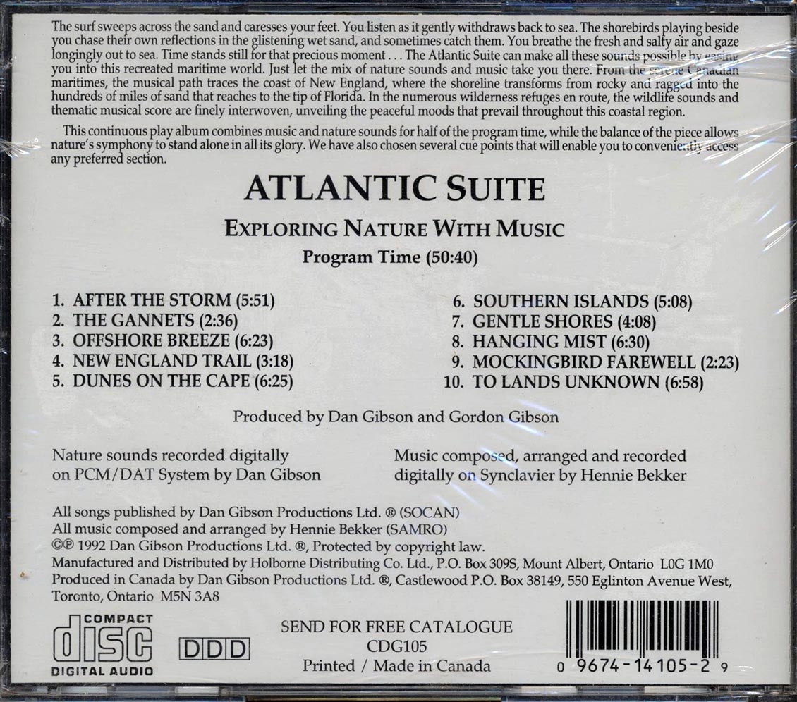 Dan Gibson - Atlantic Suite - CD, CD