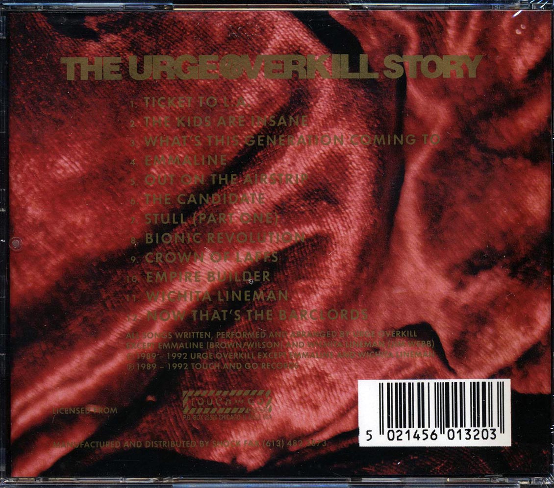 Urge Overkill - The Urge Overkill Story - CD, CD