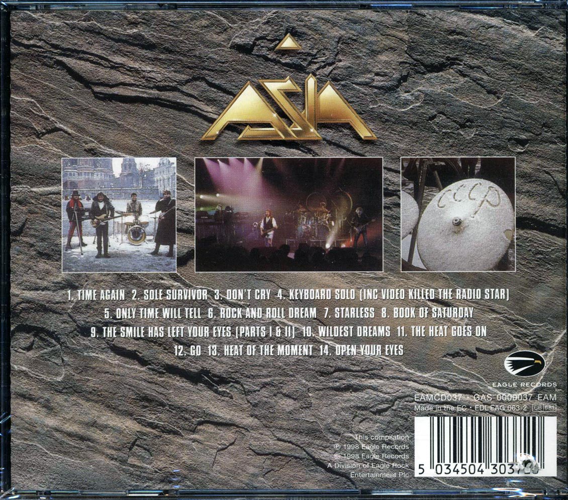 Asia - Live In Moscow 1990 - CD, CD