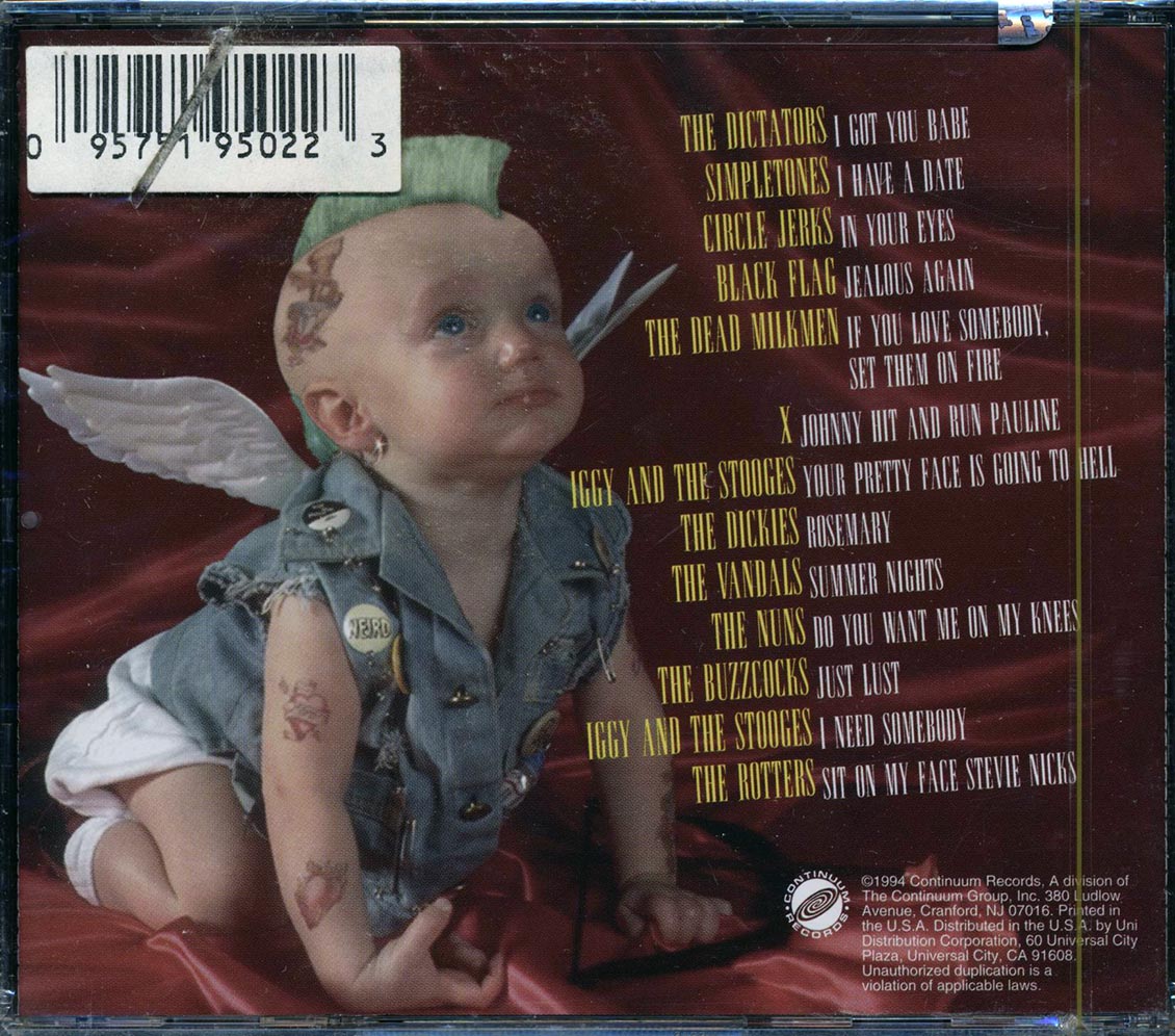 The Dictators, Simpletones, Circle Jerks, Etc. - Cupid's Revenge: The World's Most Romantic Punk Songs - CD, CD