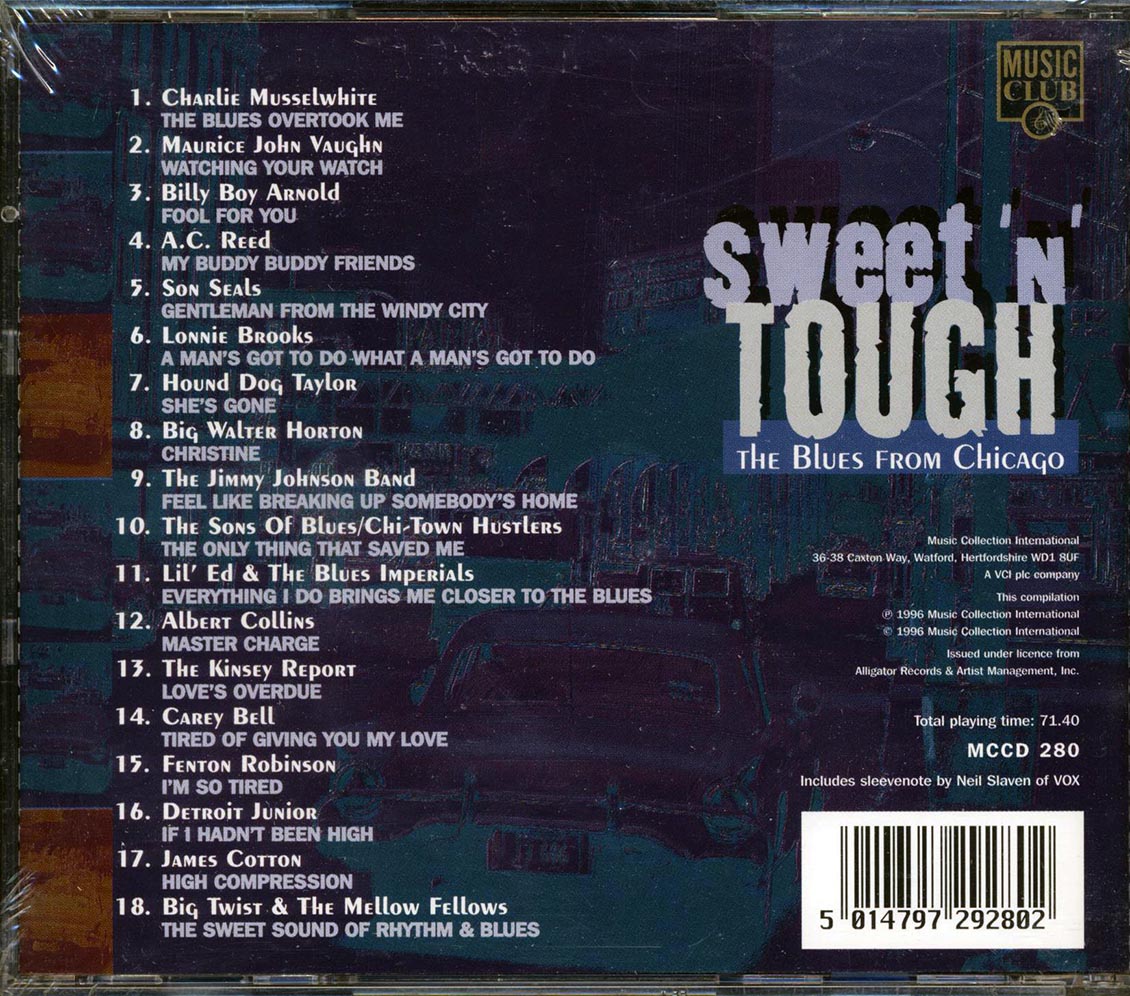 Charlie Musselwhite, Maurice John Vaughn, Billy Boy Arnold, Etc. - Sweet N Tough: The Blues From Chicago - CD, CD