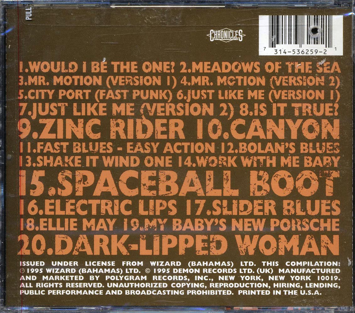 Marc Bolan & T-Rex - T-Rex Unchained: Unreleased Recordings Volume 2: 1972 Part 2 (marked/ltd stock) - CD, CD