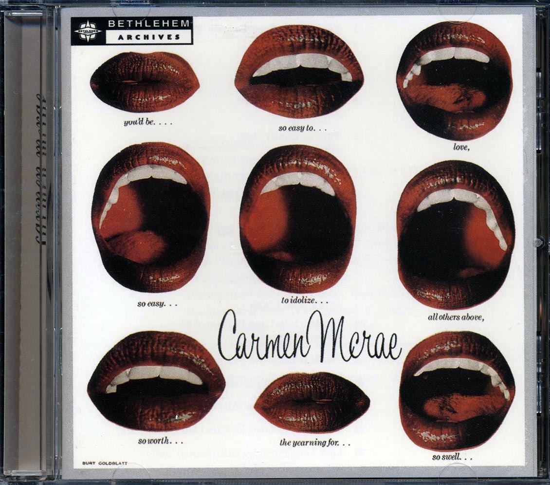 Carmen McRae, Mat Mathews Quartet, Tony Scott Quartet - Carmen McRae - CD