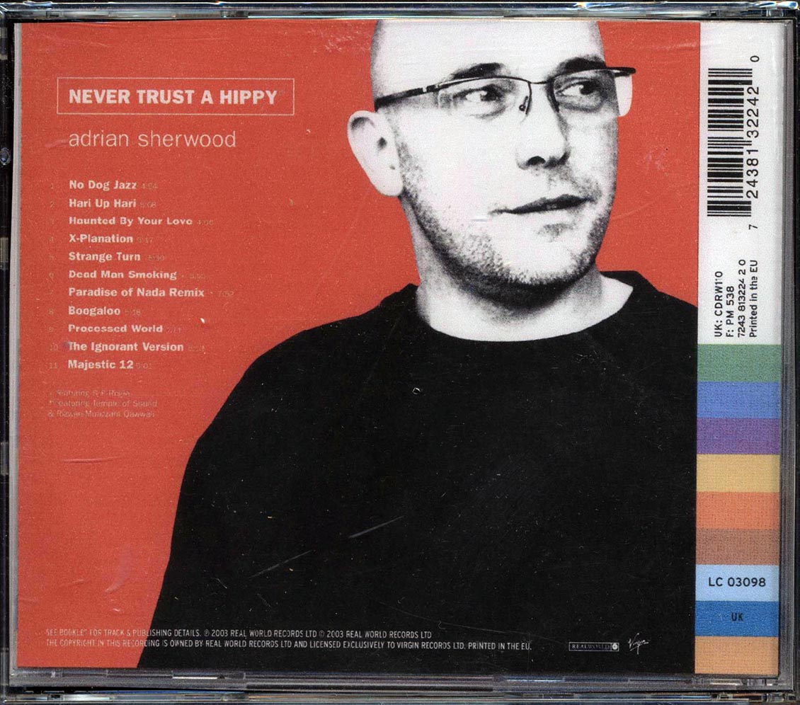 Adrian Sherwood - Never Trust A Hippy - CD, CD