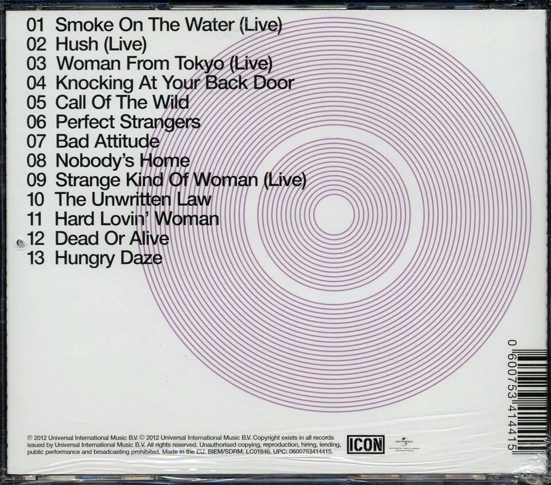 Deep Purple - Icon - CD, CD