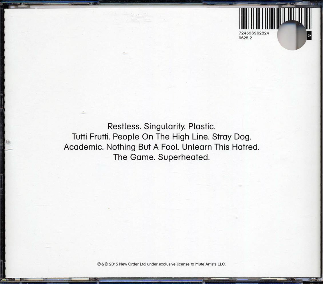 New Order - Music Complete (marked/ltd stock) - CD, CD