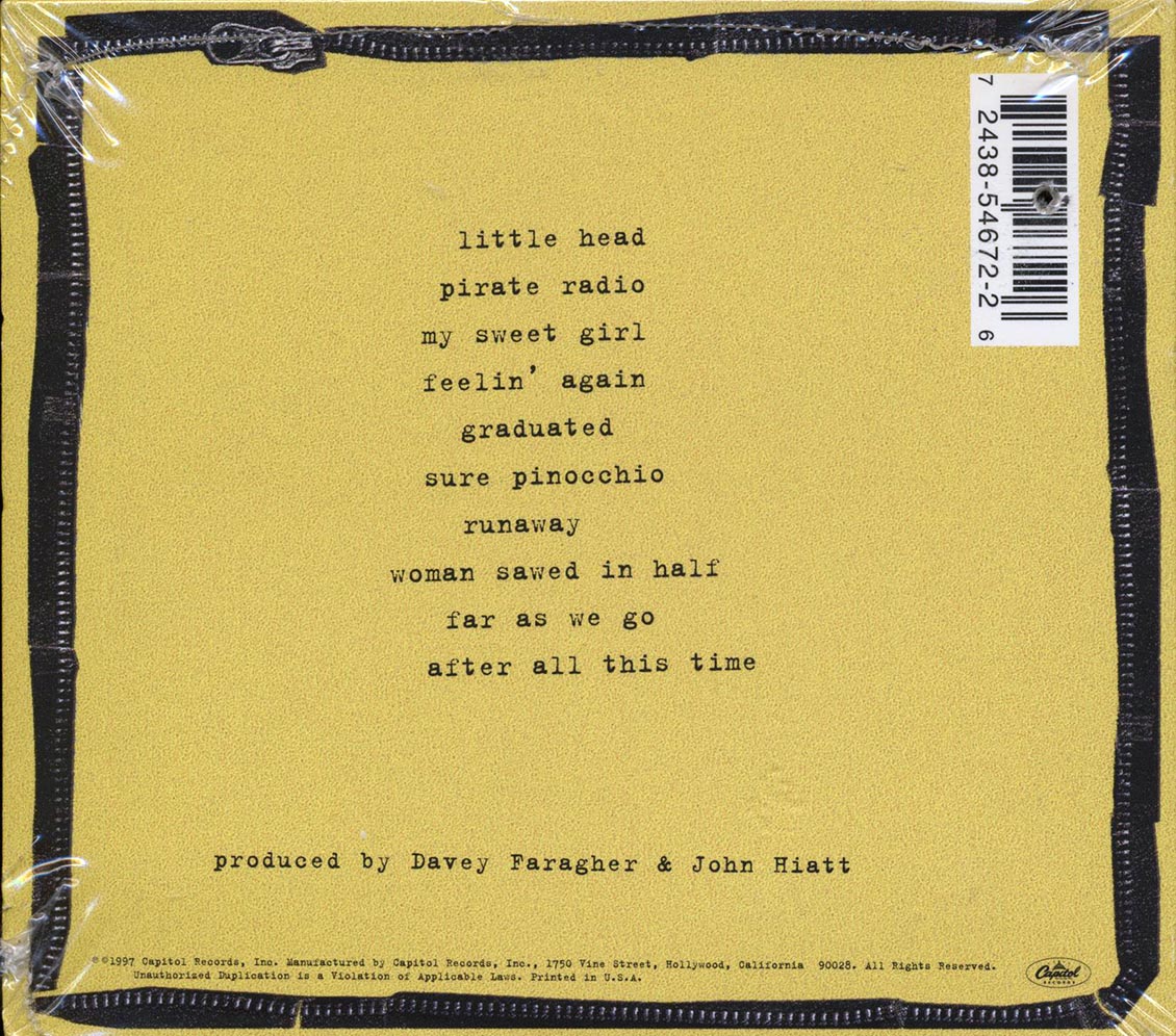 John Hiatt - Little Head (marked/ltd stock) - CD, CD