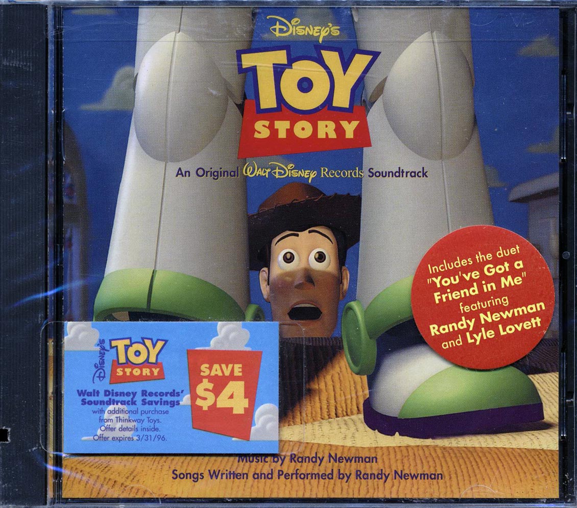 Randy Newman - Toy Story: An Original Walt Disney Records Soundtrack (marked/ltd stock) - CD