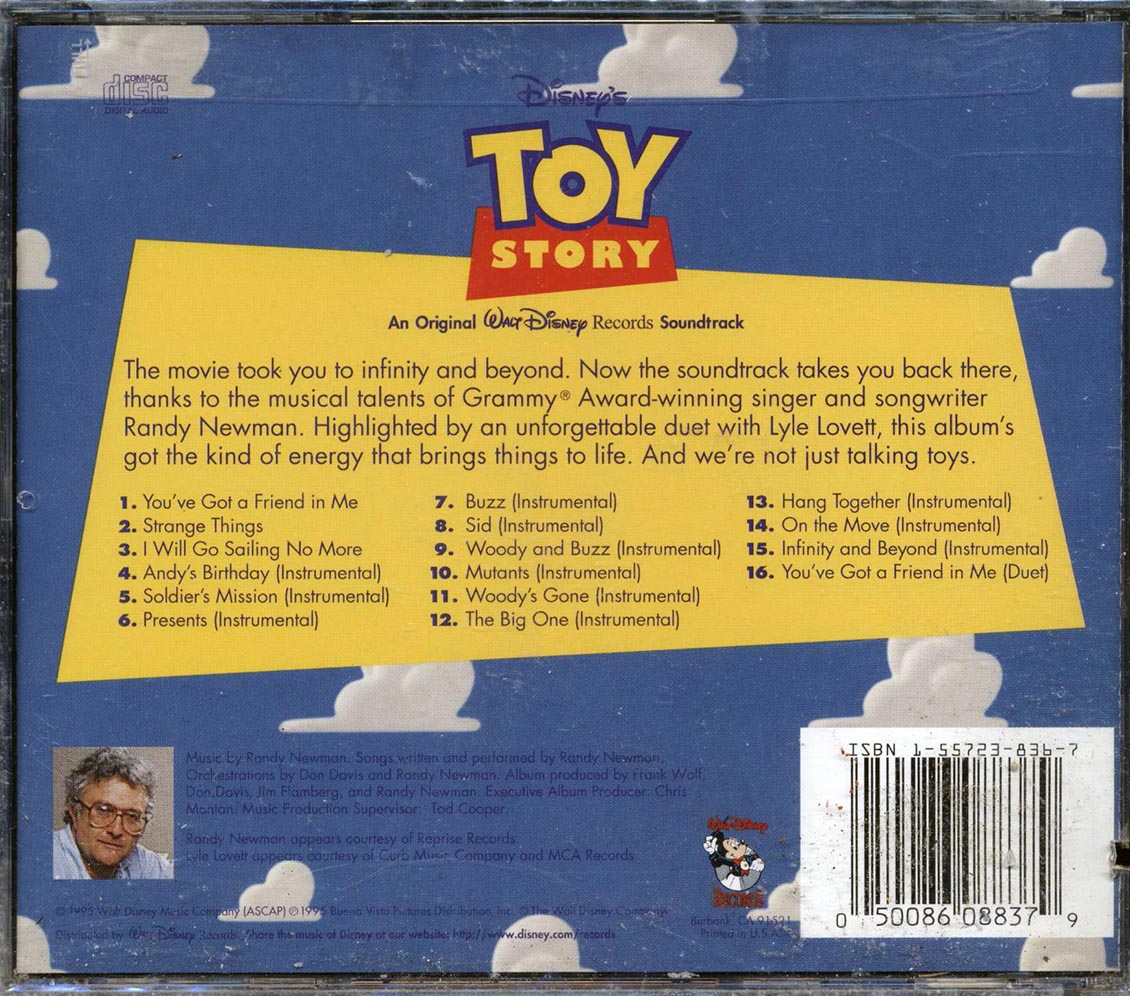 Randy Newman - Toy Story: An Original Walt Disney Records Soundtrack (marked/ltd stock) - CD, CD