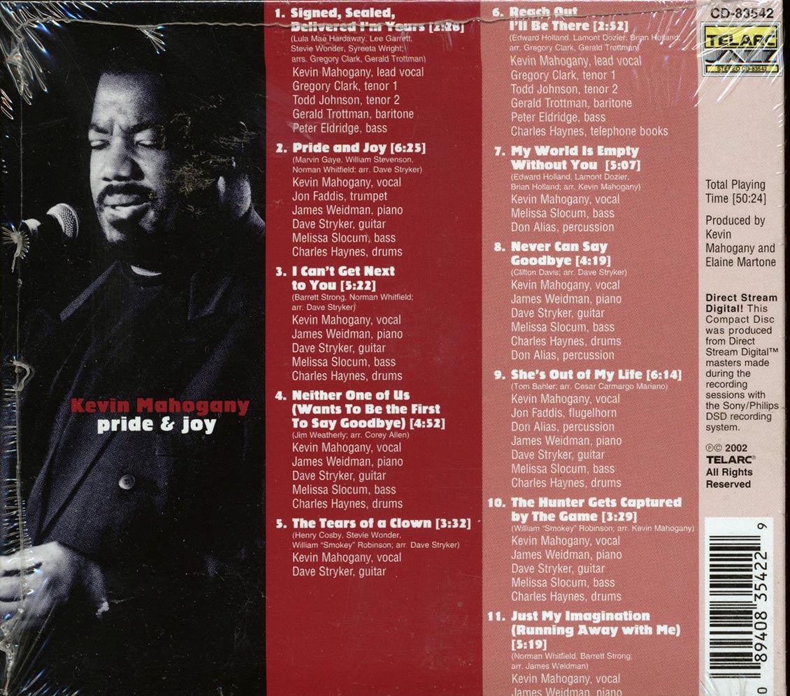 Kevin Mahogany - Pride & Joy - CD, CD