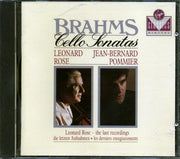 Leonard Rose, Jean-Bernart Pommier, Brahms - Brahms: Cello Sonatas - CD