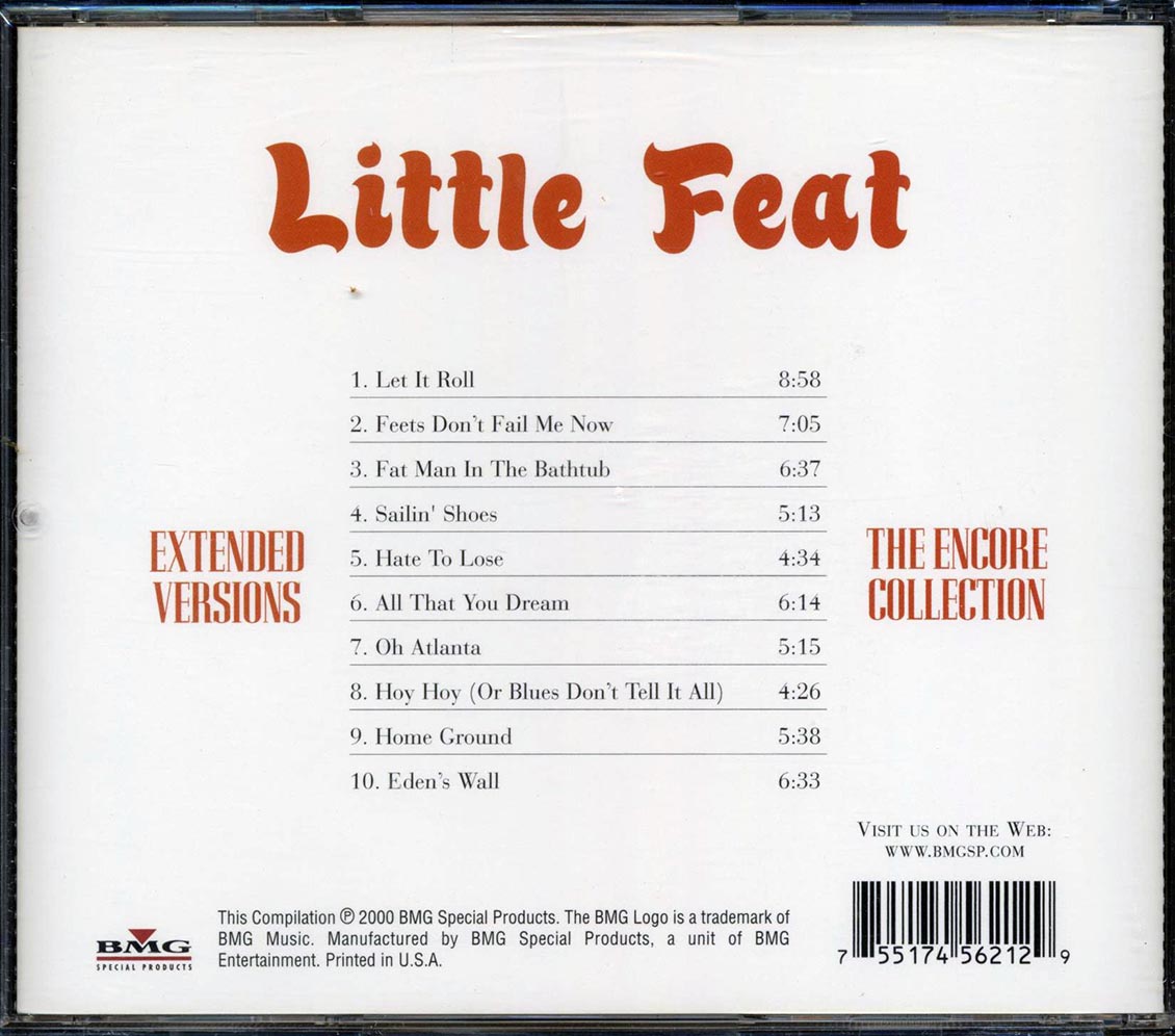 Little Feat - Extended Versions: The Encore Collection - CD, CD